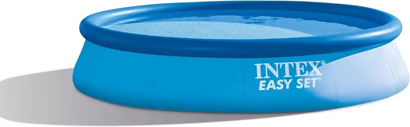 Intex Easy Set 15-Foot Inflatable Pool – Includes 1000 GPH Filter Pump, Ladder, Cover & Ground Cloth