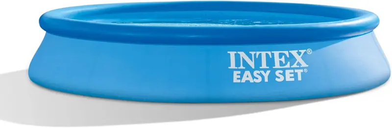 Intex Easy Set 15-Foot Inflatable Pool – Includes 1000 GPH Filter Pump, Ladder, Cover & Ground Cloth