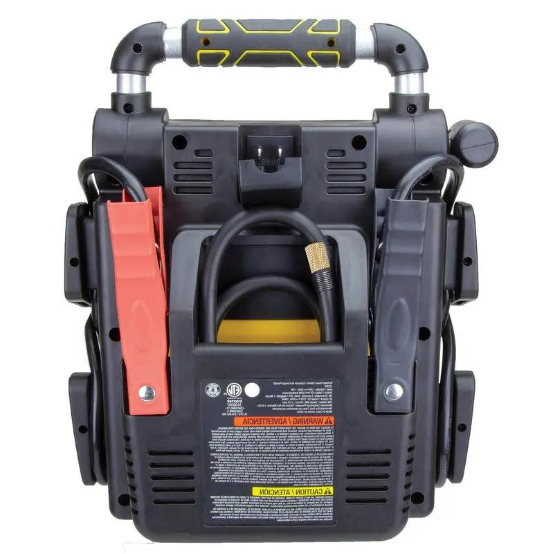 J5CPDE All-in-One Jump Starter & Power Station – 1200A Peak, 500W Pure Sine Wave Inverter, 120 PSI Air Compressor