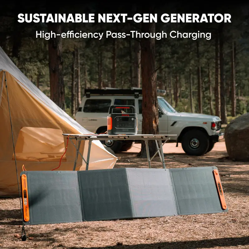Jackery Explorer 1000 v2 Portable Power Station – 1002Wh LiFePO4 Battery, Solar Ready, Quiet Off-Grid Energy
