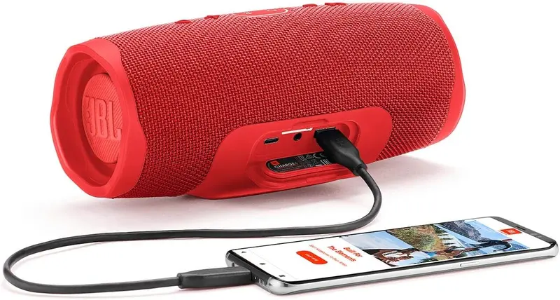 JBL Charge 4 Waterproof Bluetooth Speaker – Portable Outdoor Speaker with 360° Sound