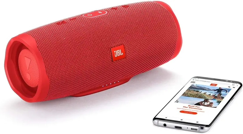 JBL Charge 4 Waterproof Bluetooth Speaker – Portable Outdoor Speaker with 360° Sound