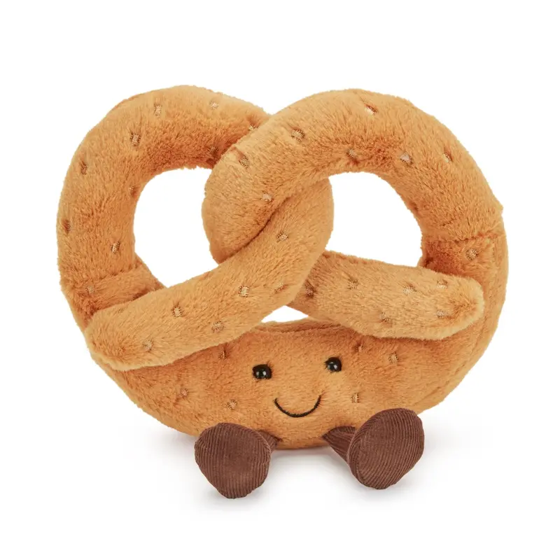 Jellycat Pretzel Plush Toy – Soft Food-Themed Stuffed Animal