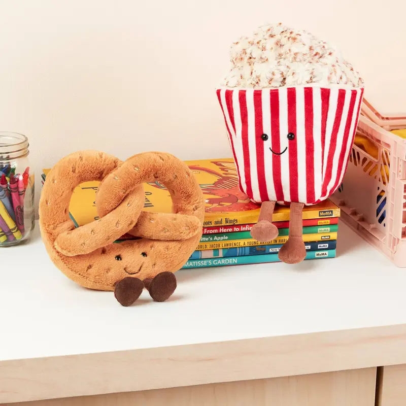 Jellycat Pretzel Plush Toy – Soft Food-Themed Stuffed Animal