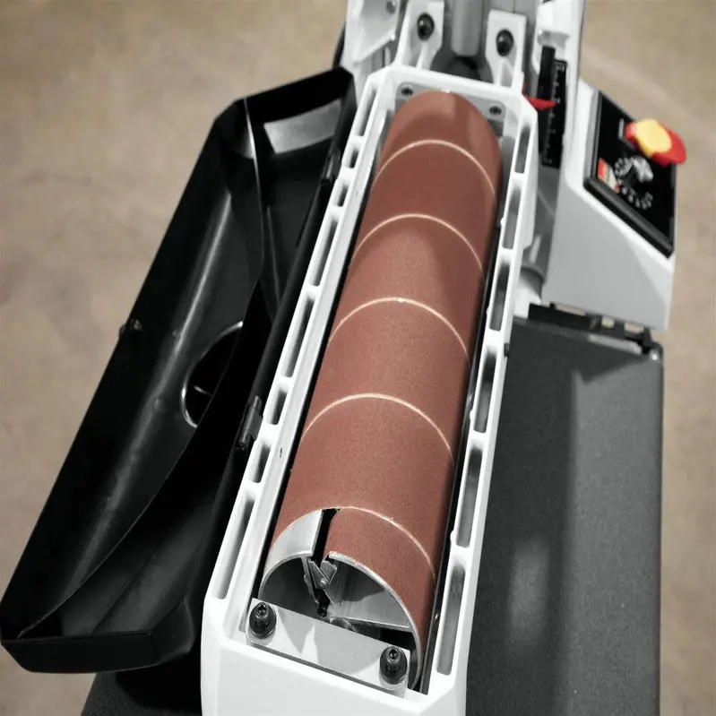 JET JWDS-1632 Drum Sander with Stand – 16" to 32" Variable Width, Heavy-Duty Construction, Model 723520K