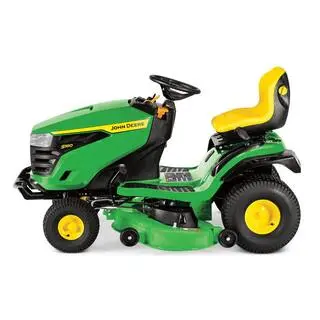 John Deere S160 48" Riding Lawn Tractor – 24 HP V-Twin Engine, ELS Cutting System, Hydrostatic Drive