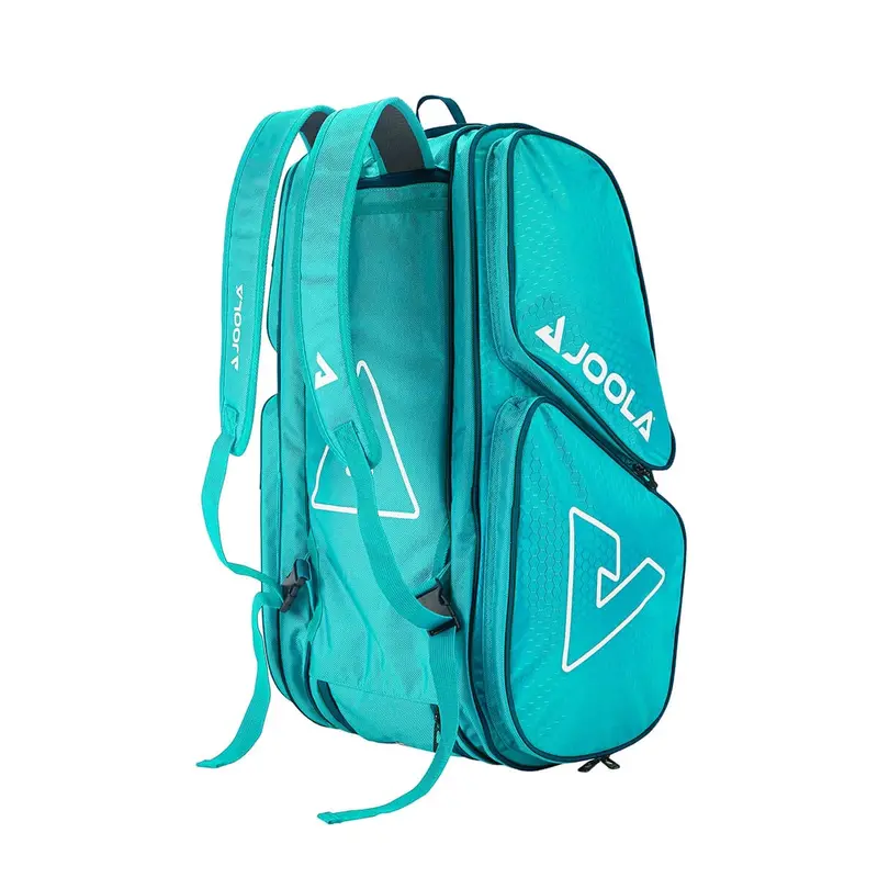 JOOLA Tour Elite Pro Pickleball Bag – Turquoise/Teal Multi-Compartment Carry Case
