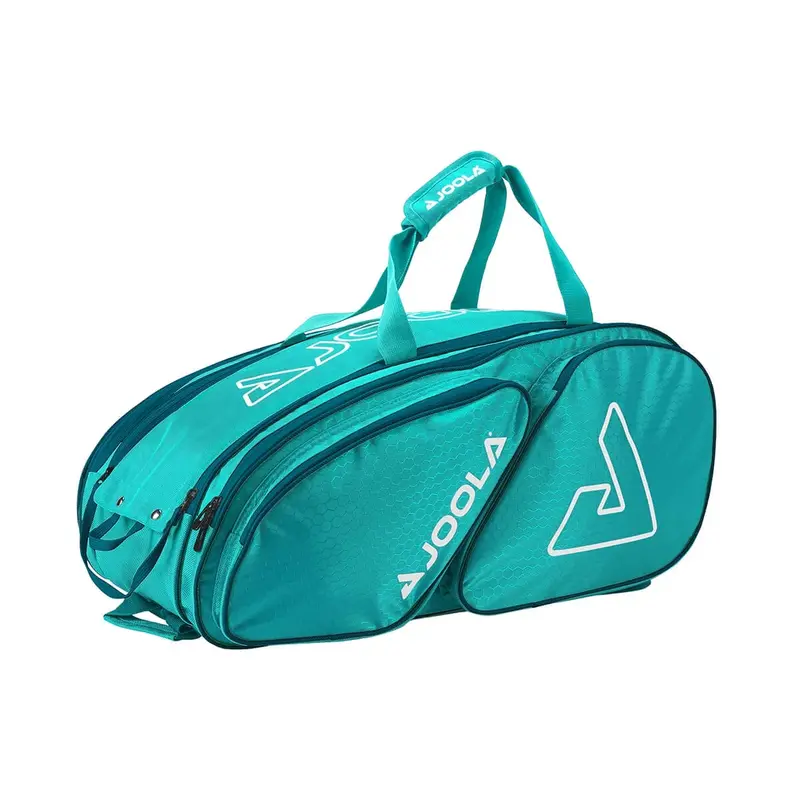 JOOLA Tour Elite Pro Pickleball Bag – Turquoise/Teal Multi-Compartment Carry Case