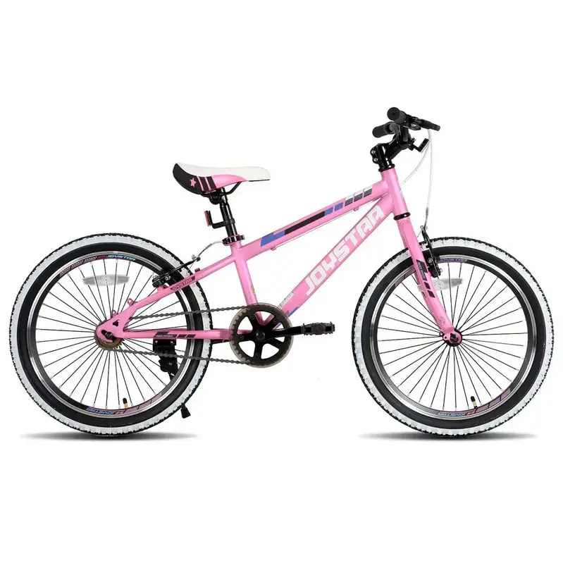 JOYSTAR Lubbock Kids’ Mountain Bike – 20" or 24" Single-Speed, Sturdy Steel Frame, Youth-Sized Geometry