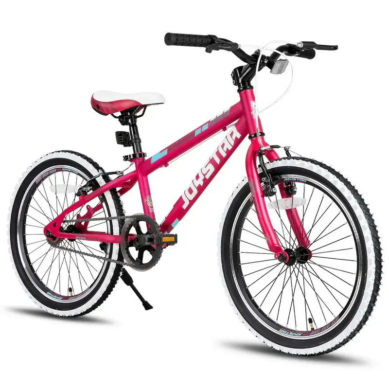 JOYSTAR Lubbock Kids’ Mountain Bike – 20" or 24" Single-Speed, Sturdy Steel Frame, Youth-Sized Geometry