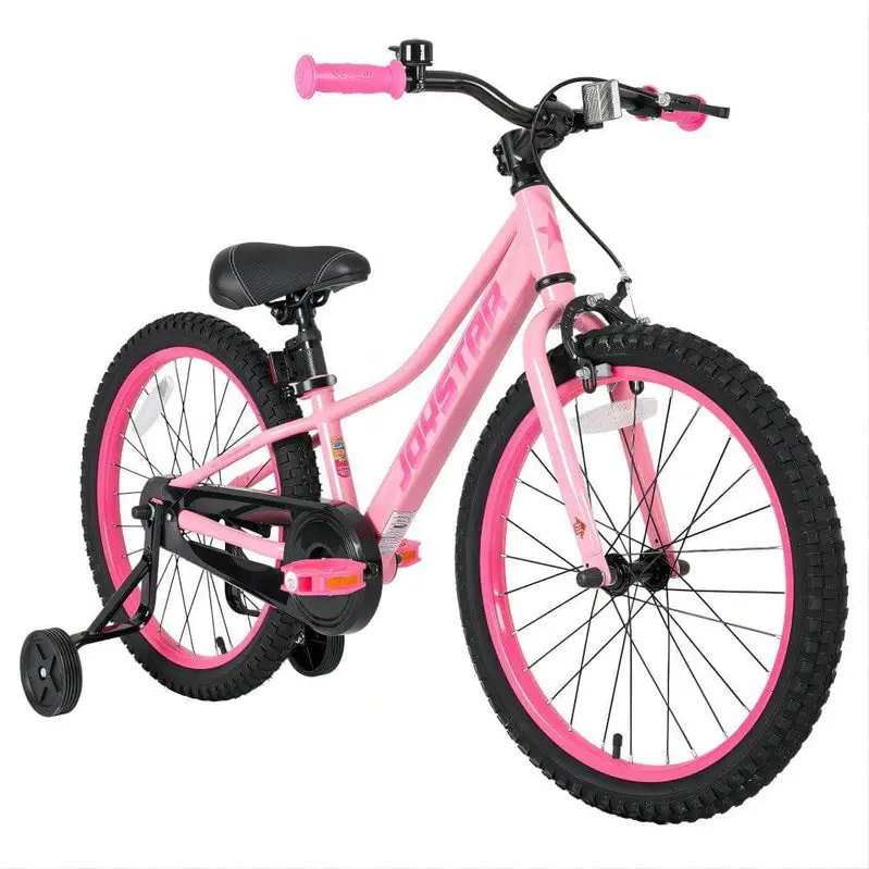 JOYSTAR NEO 20-Inch Kids’ Bicycle – Equipped with Training Wheels, Comfortable Seat, and Kid-Friendly Controls