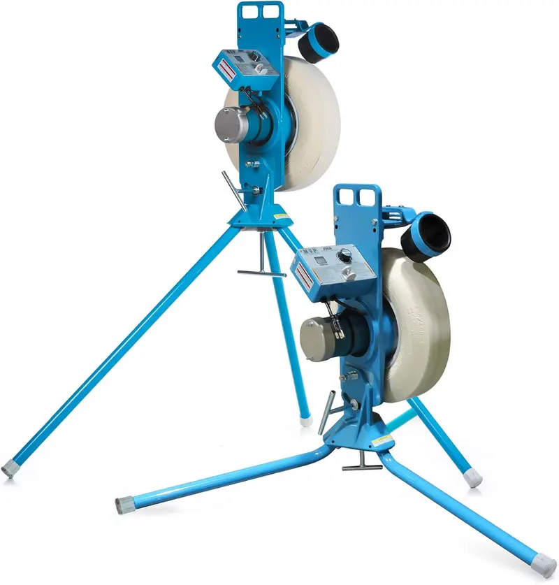Jugs MVP Adjustable Pitching Machine – Baseball & Softball Training, Up to 60 MPH