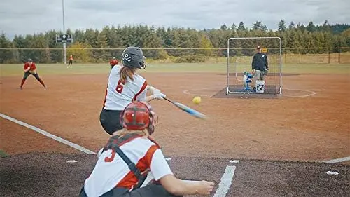 Jugs MVP Adjustable Pitching Machine – Baseball & Softball Training, Up to 60 MPH
