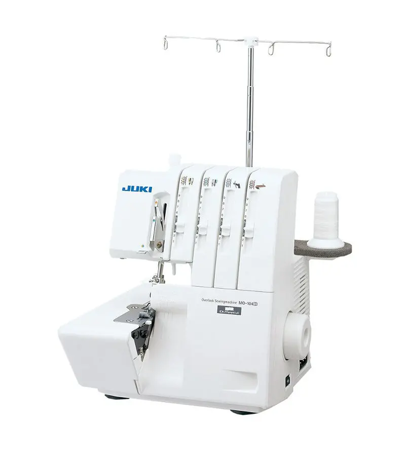 Juki MO-104D Industrial-Grade Overlock Sewing Machine – 4-Thread Capability, Differential Feed, High-Speed Performance