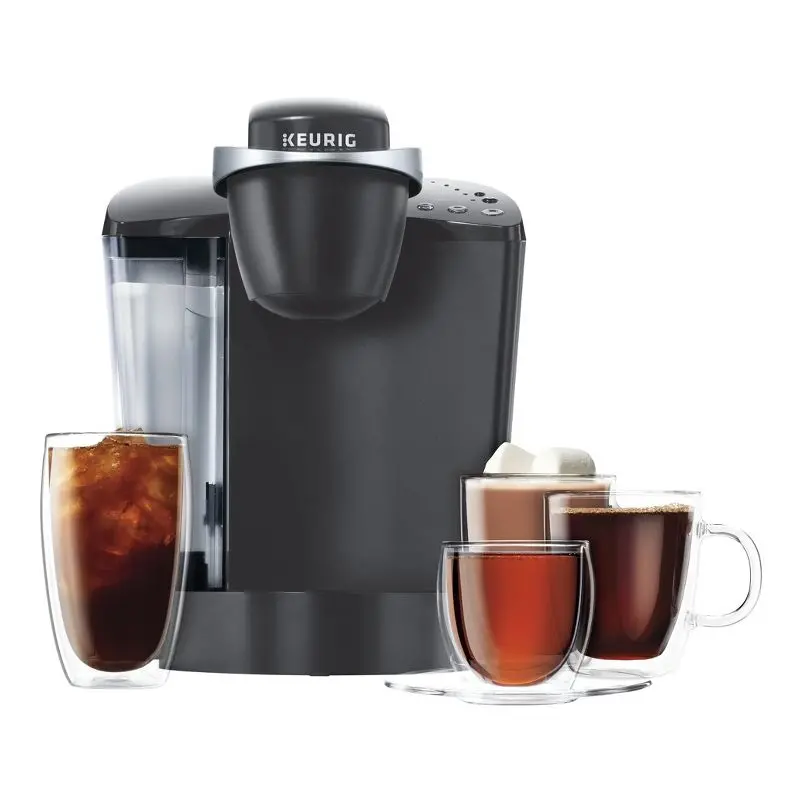 Keurig K-Classic K50 Single-Serve Coffee Maker – Compact Black Brew System