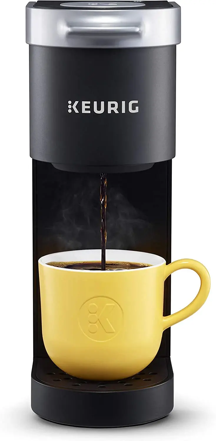 Keurig K-Mini Single-Serve Coffee Brewer – Compact, One-Touch Brewing, Compatible with All K-Cup Pods (Black)