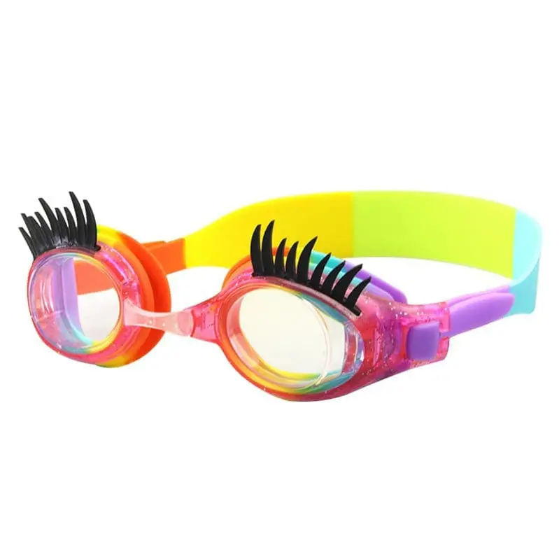 Kids' Eyelash-Friendly Goggles – Waterproof HD Anti-Fog Swim or Splash Protection