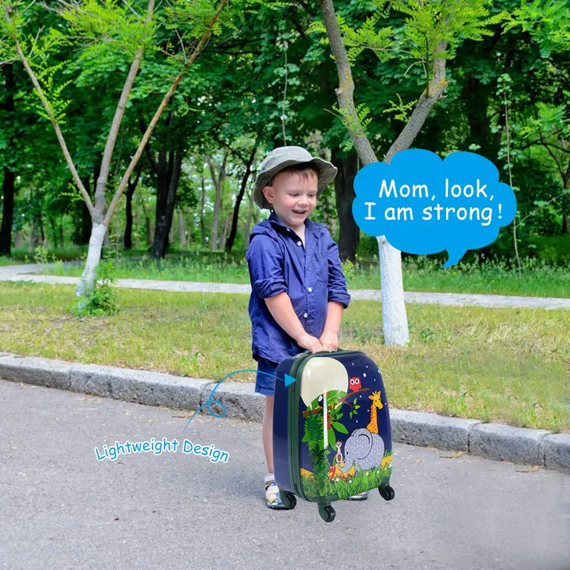 Kids’ Luggage Set – Two Lightweight Carry-Ons (12″ and 16″) for Travel