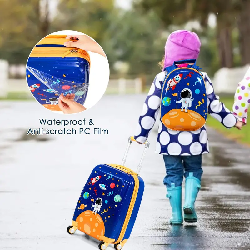 Kids’ Luggage Set – Two-Piece Carry-On Collection (12-Inch and 18-Inch) 2