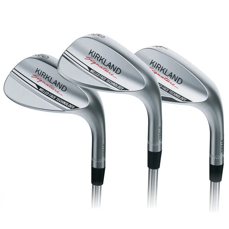 Kirkland Signature Golf Wedge Set – 3-Piece Premium Steel Shaft Collection