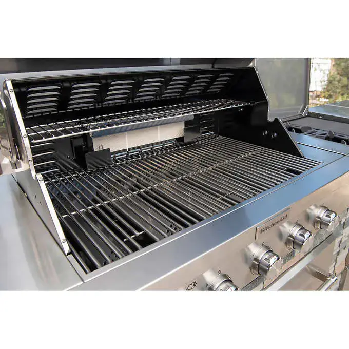 Kirkland Signature Stone Island 12-Burner Gas Grill — Premium Outdoor Cooking Station