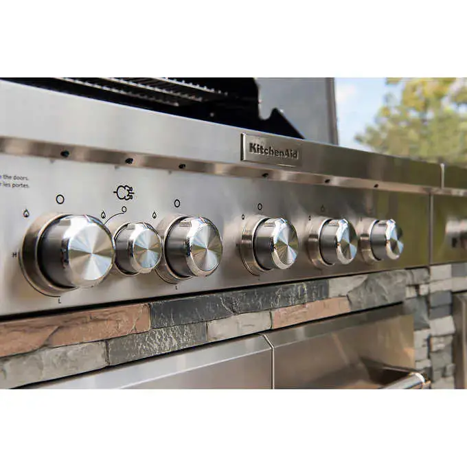 Kirkland Signature Stone Island 12-Burner Gas Grill — Premium Outdoor Cooking Station