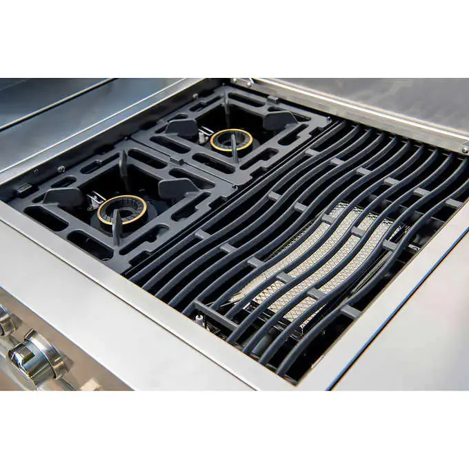 Kirkland Signature Stone Island 12-Burner Gas Grill — Premium Outdoor Cooking Station