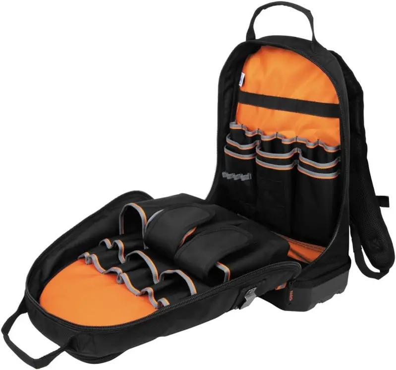 Klein Tools 80028 28-Piece Professional Hand Tool Kit – Comprehensive Set with Durable Backpack Carry Case
