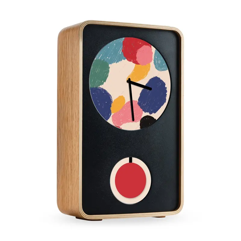 Klydoclock Animated LED Desk Clock with Digital Display