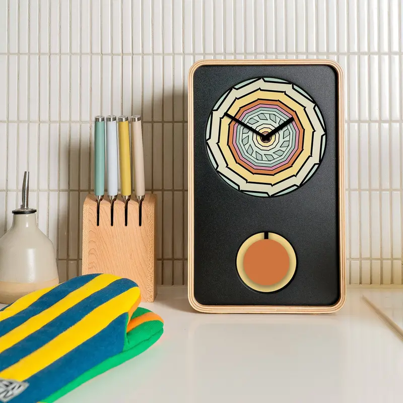 Klydoclock Animated LED Desk Clock with Digital Display
