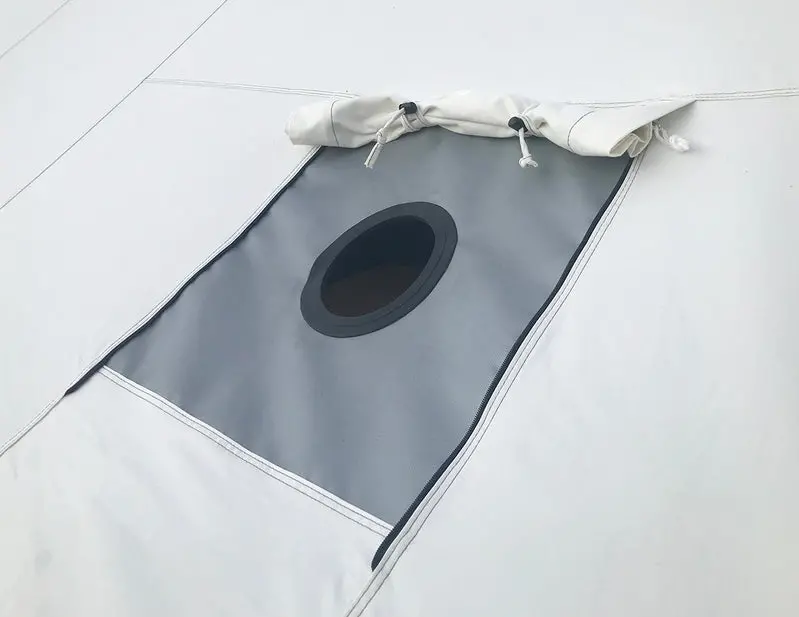 Kodiak Canvas 6170 Lodge Tent – Spacious Cabin-Style Shelter with Built-In Stove Jack for Heated Outdoor Living