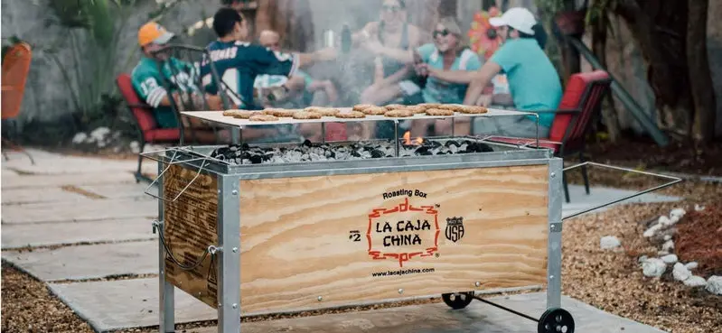 La Caja China Traditional Cuban-Style Pig Roaster – Model #2, 100-Pound Roasting Capacity