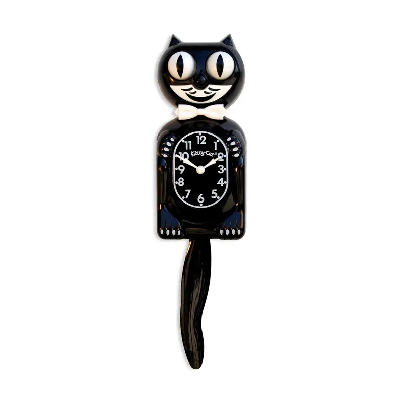 Large Kit-Cat Wall Clock with Animated Cat