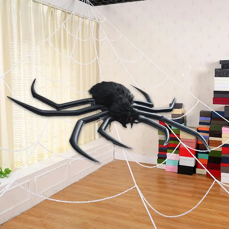 Large Outdoor Halloween Inflatable Spider Decoration