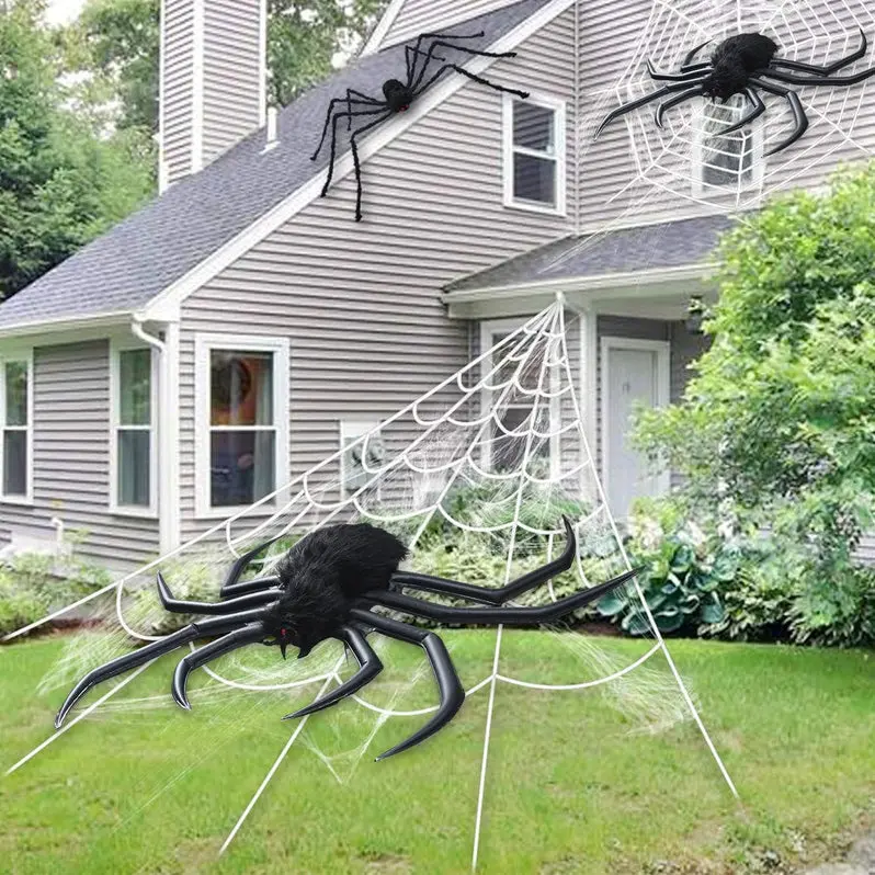 Large Outdoor Halloween Inflatable Spider Decoration