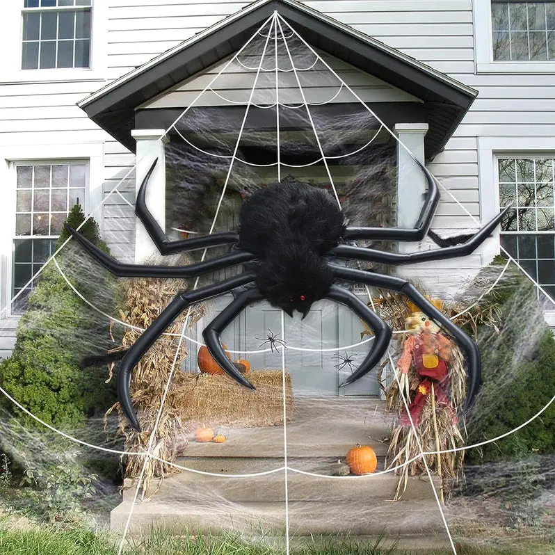 Large Outdoor Halloween Inflatable Spider Decoration