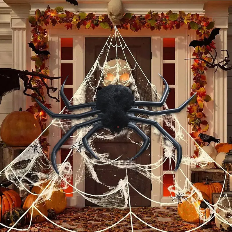 Large Outdoor Halloween Inflatable Spider Decoration
