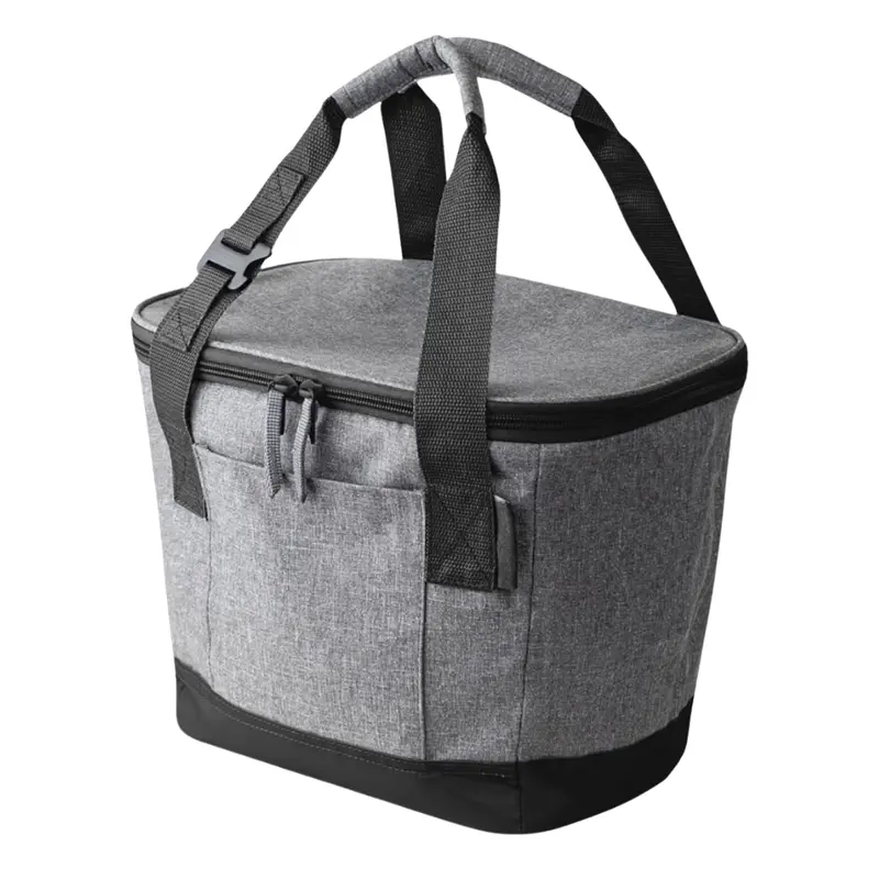Leakproof Insulated Folding Cooler Bag with Rigid Structure & Easy-Carry Handles