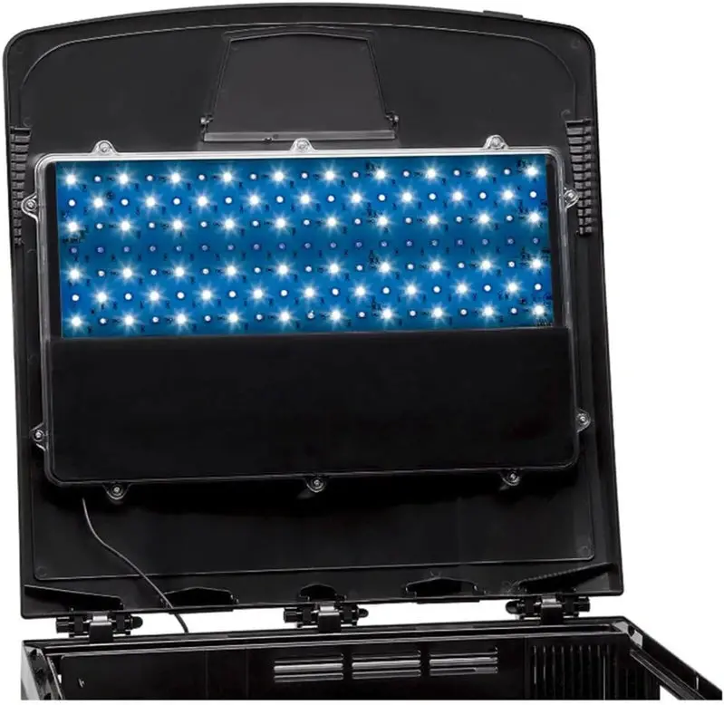 LED Aquarium Kit – 32-Gallon Fish Tank with Stand and Integrated Lighting System
