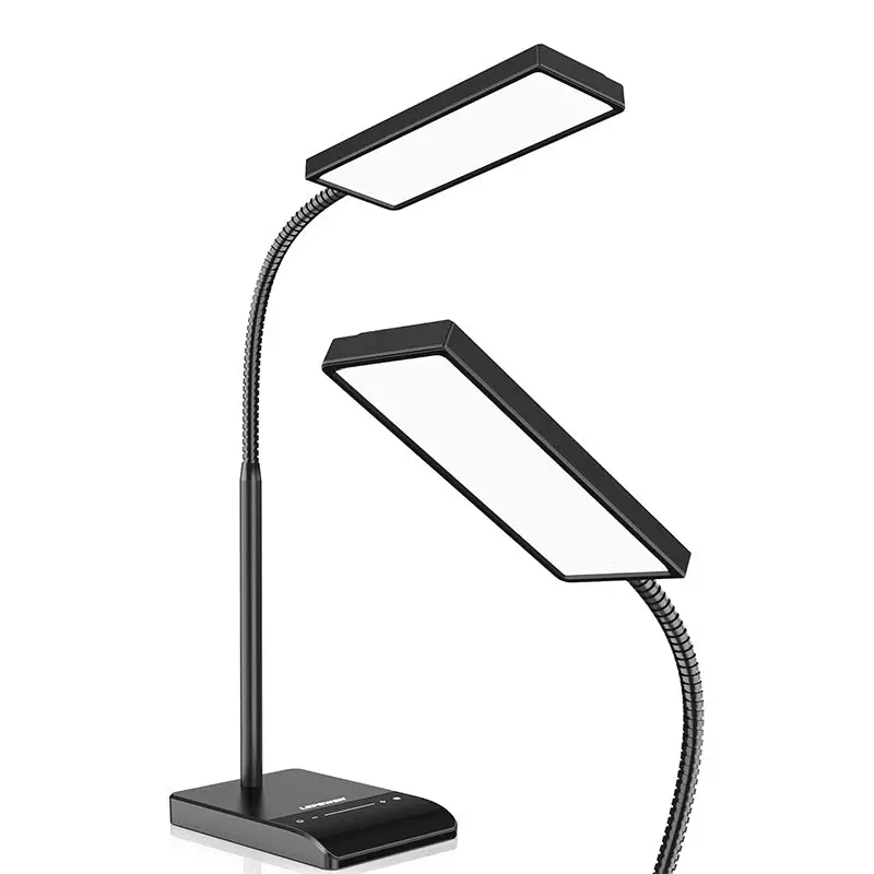 LED Desk Lamp – Gooseneck Design with 5 Color Modes & 10-Level Dimming for Office Use 2