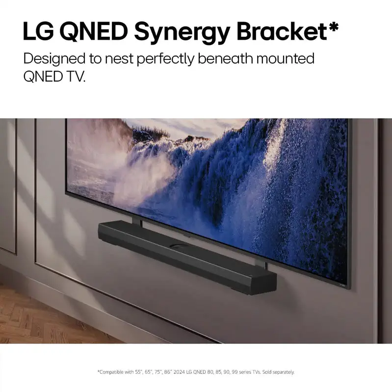 LG S70TR 5.1.1-Channel Soundbar System – Wireless Subwoofer & Rear Speakers, Dolby Atmos, WOW Orchestra, Black