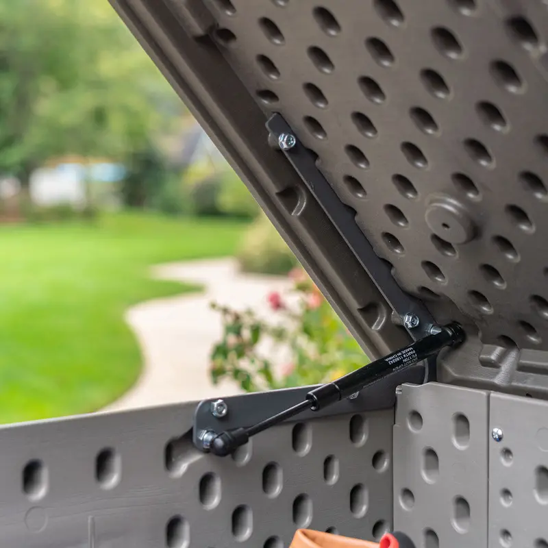 Lifetime 568L Modern Deck Storage Box – Weatherproof Outdoor Utility Bin