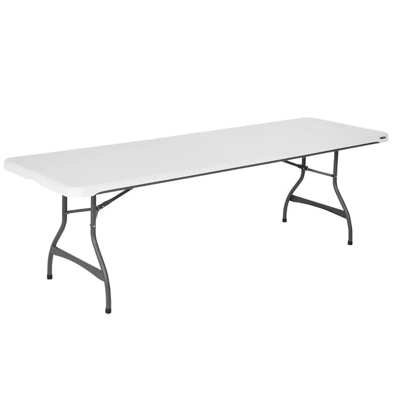 Lifetime Commercial-Grade 8-Foot Stacking Folding Table (4-Pack)