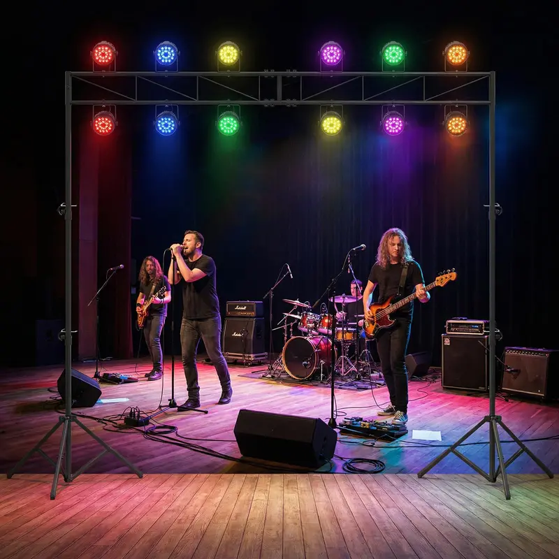 Lighting Truss System – Supports 12 Fixtures, 110-LB Load Capacity 2