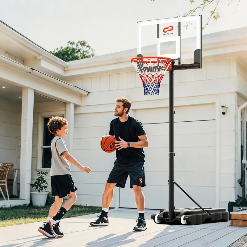 Lightweight Adjustable Kids’ Basketball Goal (3.3 FT to 7 FT) 2