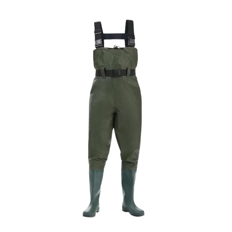 Lightweight Chest Waders – Unisex Nylon/PVC Hybrid for Anglers and Field Workers