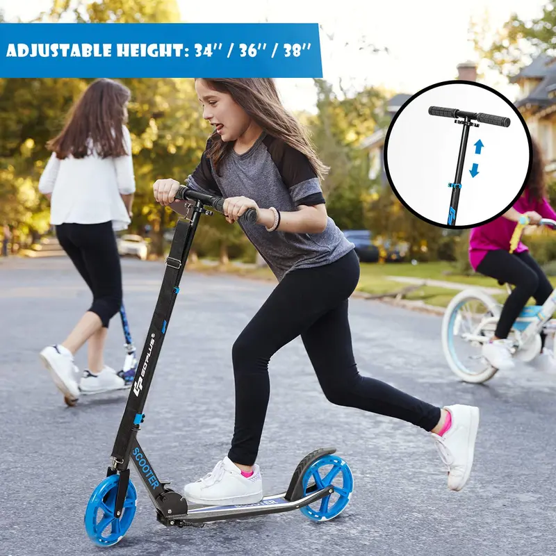 Lightweight Folding Kick Scooter Designed for Kids and Teens – Easy to Carry & Store