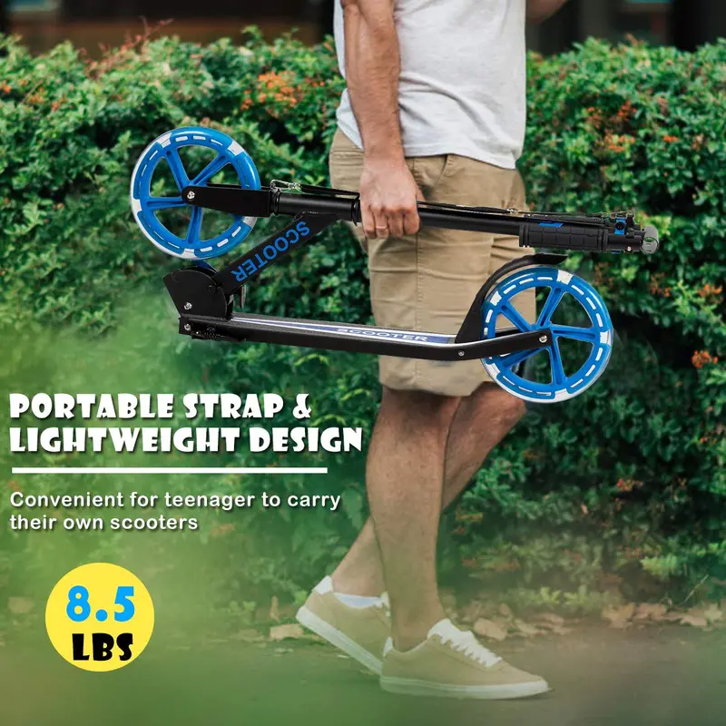 Lightweight Folding Kick Scooter Designed for Kids and Teens – Easy to Carry & Store