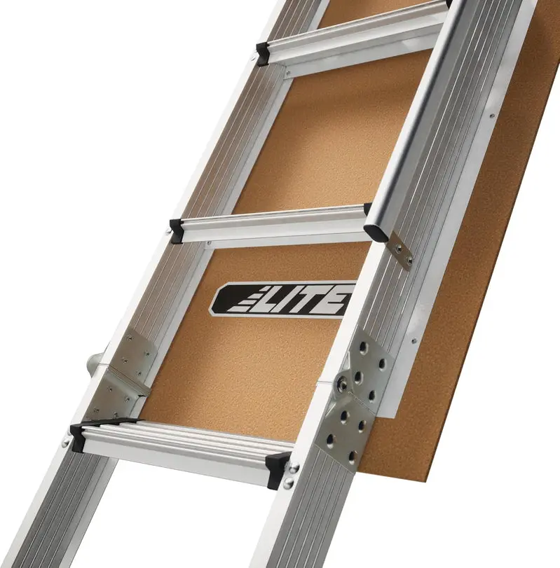 LITE 10-Foot Aluminum Attic Ladder – Type IAA Duty Rating, 375 lb Capacity