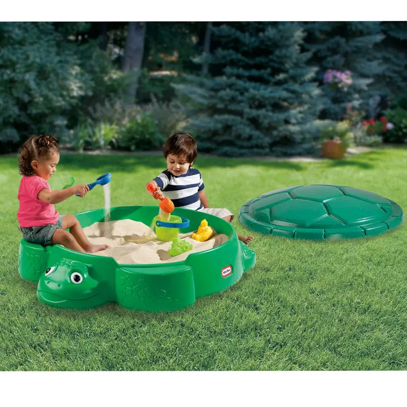 Little Tikes Classic Turtle Sandbox for Outdoor Play